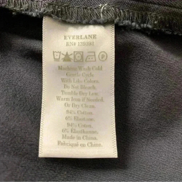 Everlane Womens Pull On Side Zip Dress Pant Size 8 - Picture 4 of 8